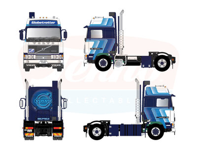 Tekno Tekno Volvo F12 Globetrotter 4x2 LENDEMANN