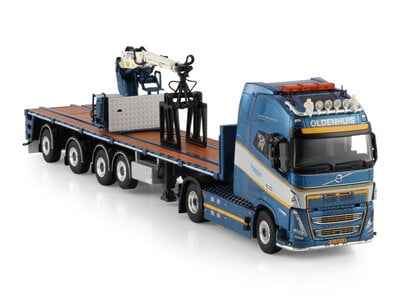 WSI WSI Volvo FH5 Globetrotter XXL 4x2 with 4-axle brick trailer A. OLDENHUIS TRANSPORT