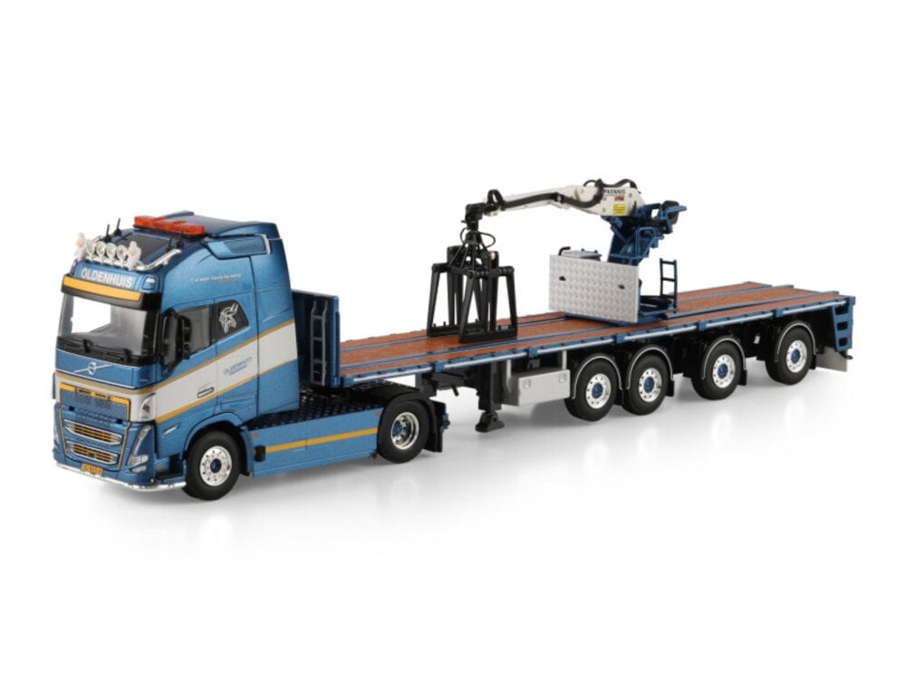 WSI WSI Volvo FH5 Globetrotter XXL 4x2 with 4-axle brick trailer A. OLDENHUIS TRANSPORT