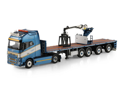 WSI WSI Volvo FH5 Globetrotter XXL 4x2 with 4-axle brick trailer A. OLDENHUIS TRANSPORT