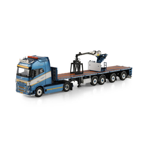 WSI WSI Volvo FH5 Globetrotter XXL 4x2 met 4-assige steen oplegger A. OLDENHUIS TRANSPORT