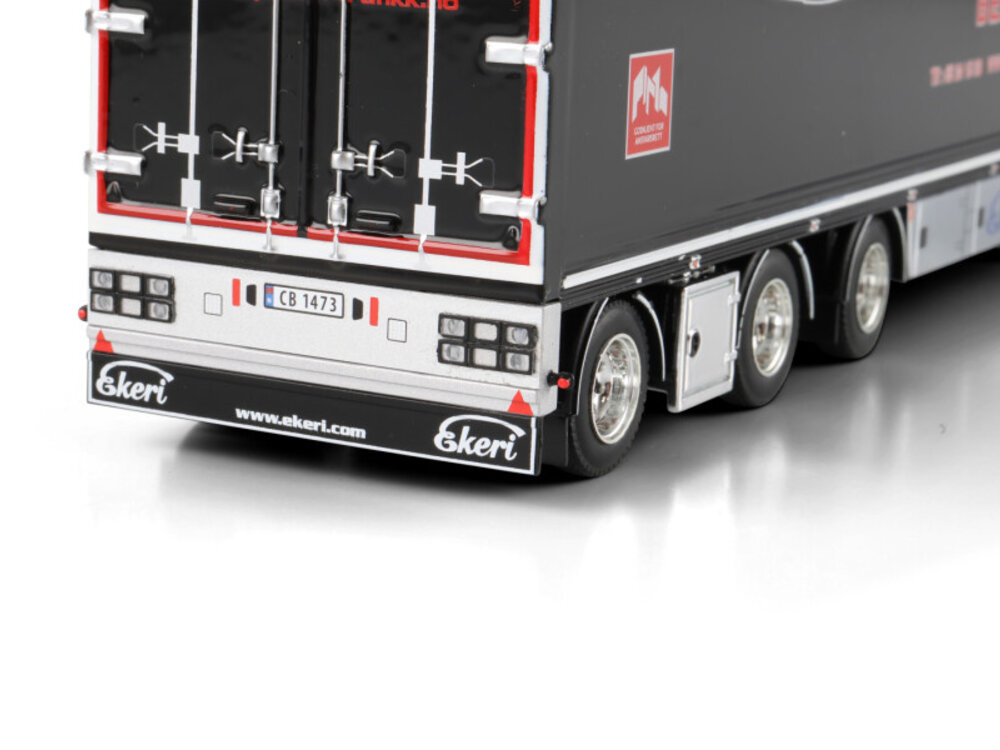 WSI WSI Scania S Highline 6x4 + 3-axle semi box trailer HAUGEN