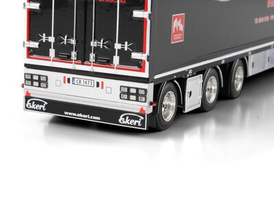 WSI WSI Scania S Highline 6x4 + 3-axle semi box trailer HAUGEN