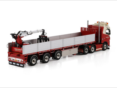 WSI WSI Volvo FH5 sleeper cab  6x2 met 3-assige steen oplegger SAMBEEK