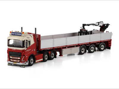 WSI WSI Volvo FH5 sleeper cab  6x2 with 3-axle brick trailer SAMBEEK