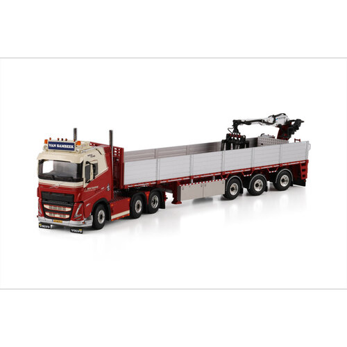 WSI WSI Volvo FH5 sleeper cab  6x2 with 3-axle brick trailer SAMBEEK