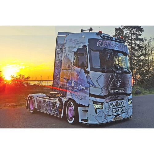 WSI WSI Renault trucks T High Evo 4x2 POPP FAHRZEUGBAU "CATWOMAN"
