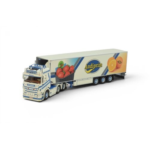 Tekno Tekno Scania Next Gen R530 V8 6x2 en 3-assige koeloplegger CIBATRANS