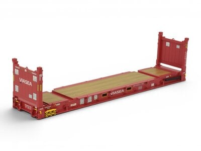 Tekno Tekno 40ft. flatrack container TB VIASEA