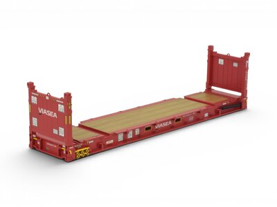 Tekno Tekno 40ft. flatrack container TB VIASEA