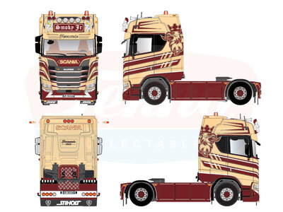 Tekno Tekno Scania NGS Highline 4x2 FERRARIO