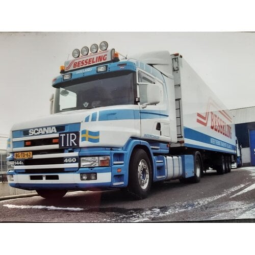 Tekno Tekno Scania 4-serie Torpedo met 3-assige koeloplegger BESSELING