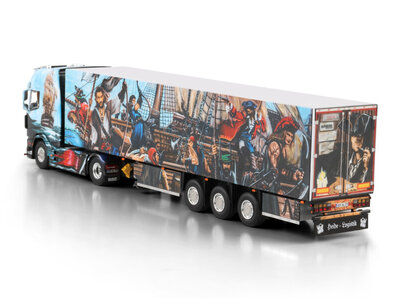 WSI WSI DAF XG+ 4x2 with 3-axle reefer trailer HEIDE LOGISTIK
