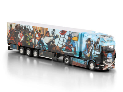 WSI WSI DAF XG+ 4x2 met  3-assige koeloplegger HEIDE LOGISTIK