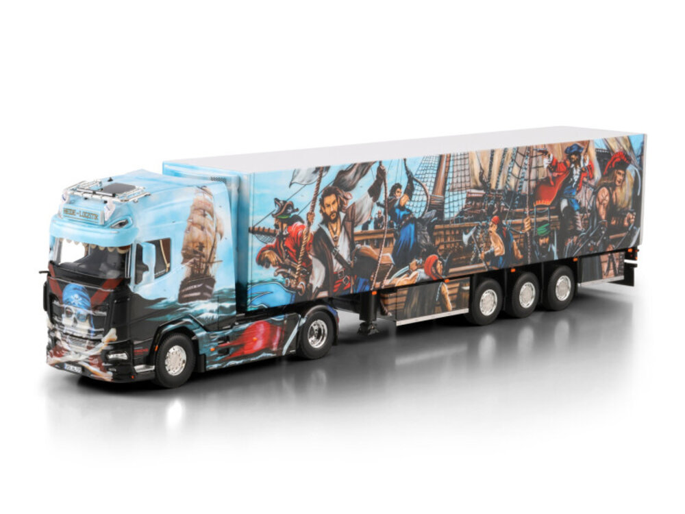 WSI WSI DAF XG+ 4x2 met  3-assige koeloplegger HEIDE LOGISTIK