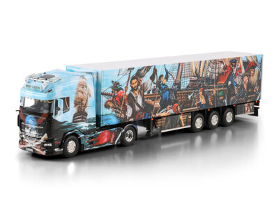 WSI WSI DAF XG+ 4x2 with 3-axle reefer trailer HEIDE LOGISTIK