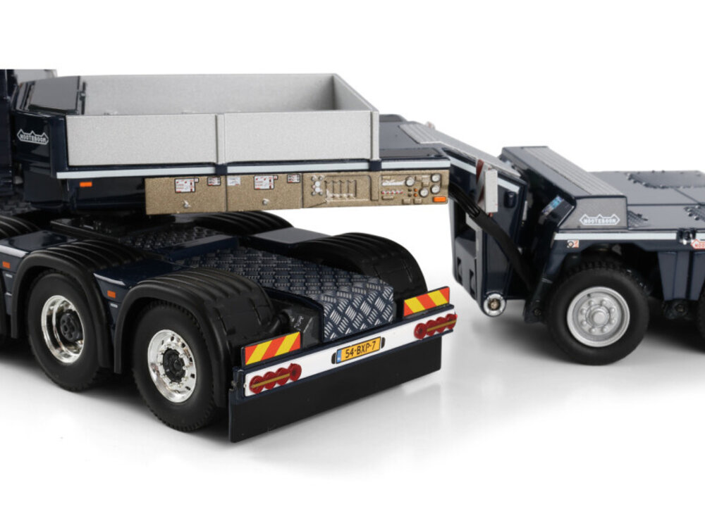 WSI WSI Scania P Low 10x4 with 5 axle lowloader + 2-axle dolly H. VAN DIEREN
