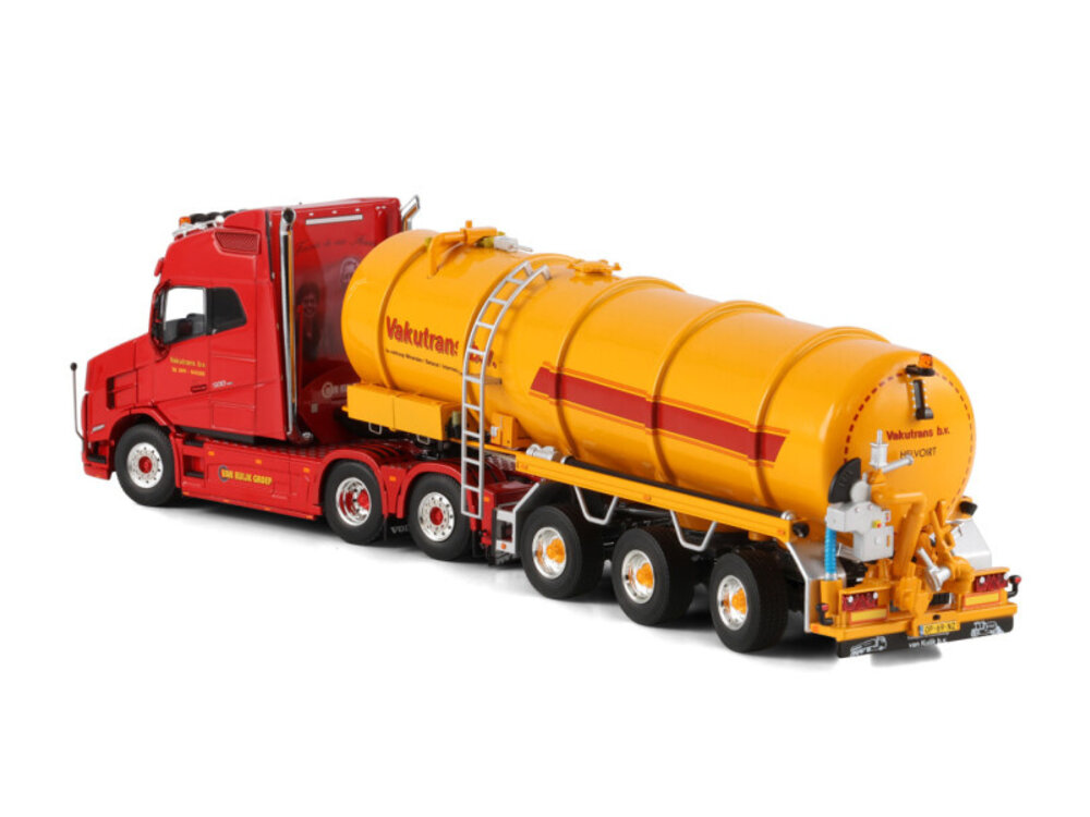 WSI WSI Volvo Vlastuin Torpedo VT5 6x2 with 3-axle vacuum tank trailer VAKUTRANS