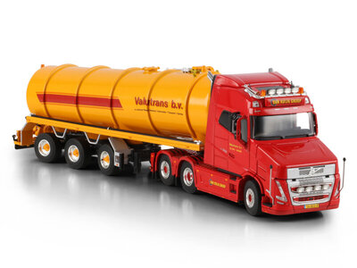 WSI WSI Volvo Vlastuin Torpedo VT5 6x2 with 3-axle vacuum tank trailer VAKUTRANS