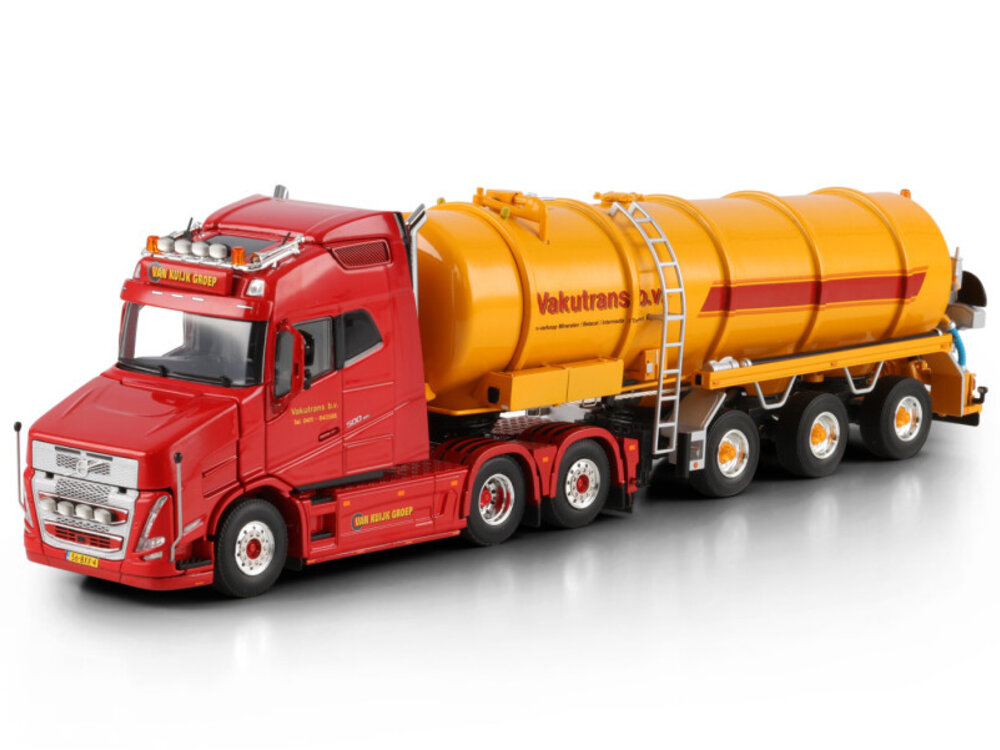 WSI WSI Volvo Vlastuin Torpedo VT5 6x2 with 3-axle vacuum tank trailer VAKUTRANS