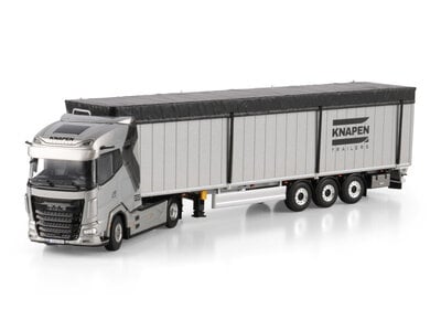 WSI WSI DAF XG 4x2 met 3-asssige beweegbare vloer oplegger KNAPEN TRAILERS