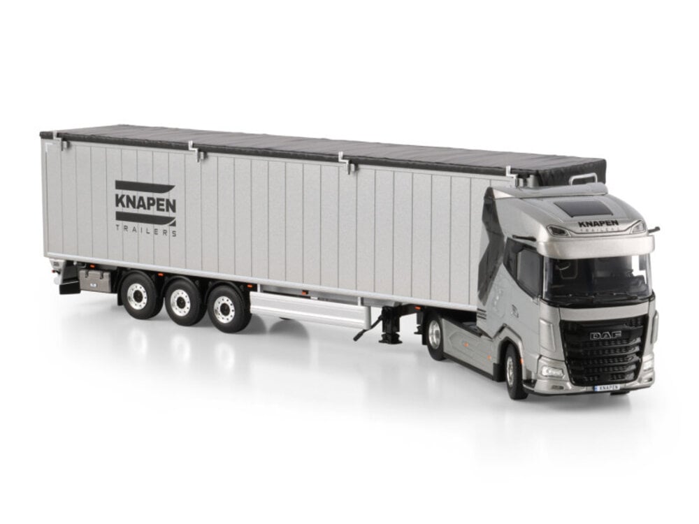 WSI WSI DAF XG 4x2 met 3-asssige beweegbare vloer oplegger KNAPEN TRAILERS