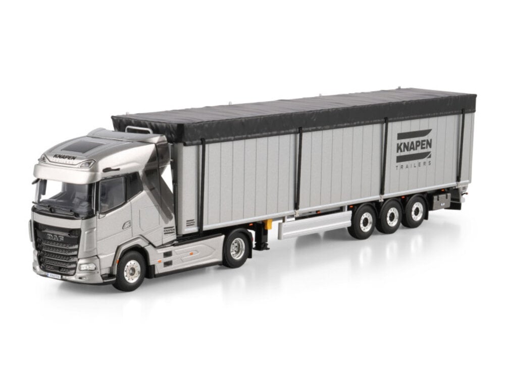 WSI WSI DAF XG 4x2 met 3-asssige beweegbare vloer oplegger KNAPEN TRAILERS