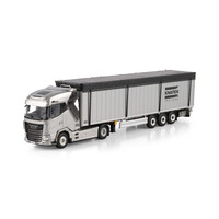 WSI DAF XG 4x2 met 3-asssige beweegbare vloer oplegger KNAPEN TRAILERS