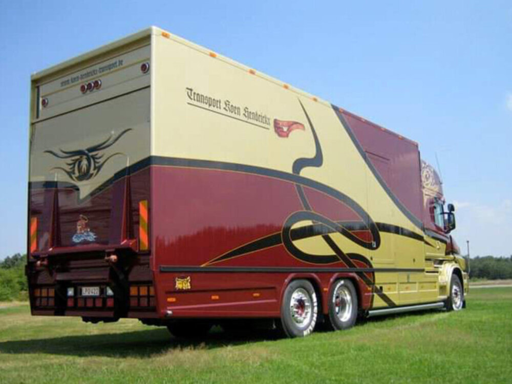 WSI WSI Scania 4-serie torpedo topline riged box truck 6x2 KOEN HENDRICKX