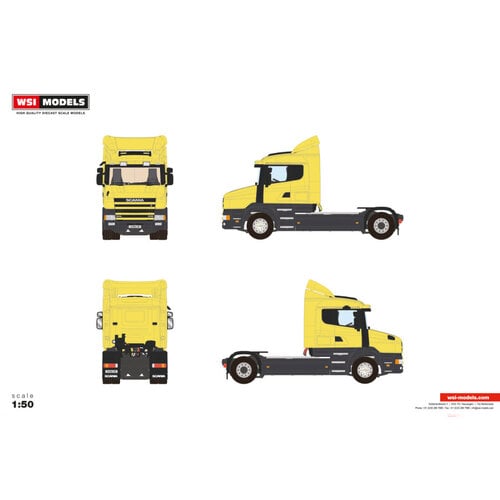 WSI WSI Scania 4-serie low roof 4x2  PREMIUM LINE