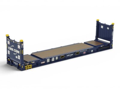 Tekno Tekno 40ft flatrack container TB CMA-CGM