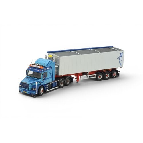 Tekno Tekno Scania 3-serie Torpedo with 3-axle Stas tipper FRANK NIELSEN