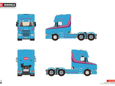 WSI WSI Scania T5 Torpedo Topline 6x2 PREMIUM LINE