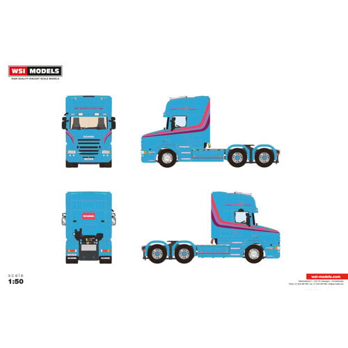 WSI WSI Scania T5 Torpedo Topline 6x2 PREMIUM LINE