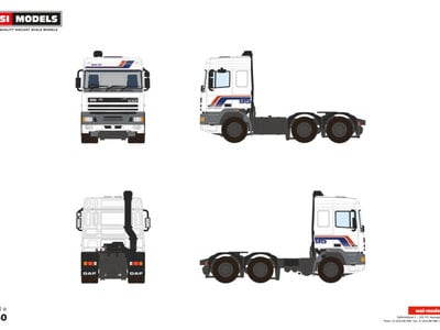 WSI WSI DAF 95 Space Cab 6x2  PREMIUM LINE