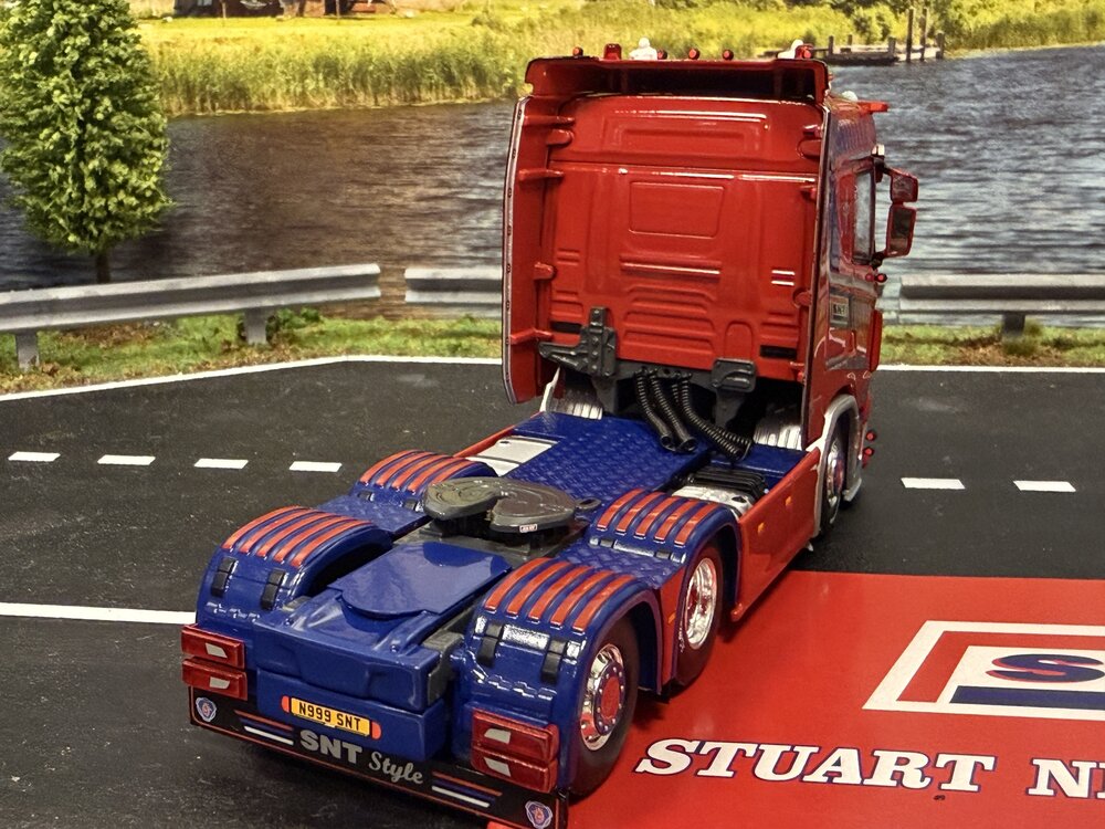 WSI WSI Volvo FH5 6x2 midlift & Scania S Lowline 6x2 tag axle Tractor set Stuart Nicol Transport SNT Scotland