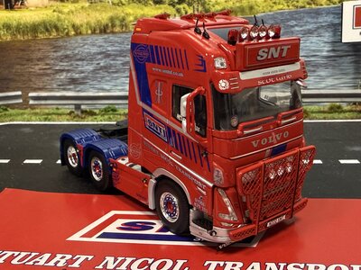 WSI WSI Volvo FH5 6x2 midlift & Scania S Lowline 6x2 tag axle Tractor set Stuart Nicol Transport SNT Scotland