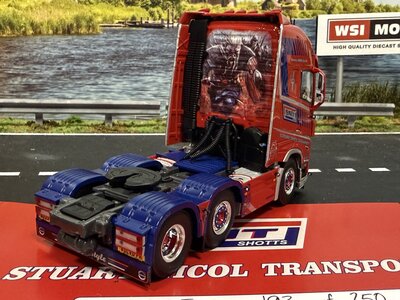 WSI WSI Volvo FH5 6x2 midlift & Scania S Lowline 6x2 tag axle Tractor set Stuart Nicol Transport SNT Scotland