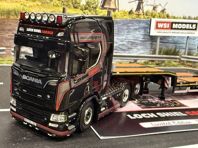 WSI WSI Scania R770 6x2 met 3-as dieplader LOCHSHIEL GARAGE ACHARACLE SCOTLAND
