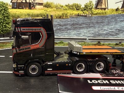WSI WSI Scania R770 6x2 met 3-as dieplader LOCHSHIEL GARAGE ACHARACLE SCOTLAND