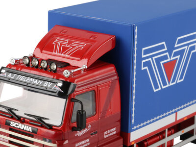 WSI WSI Scania 3-serie Streamline rigid truck with 3-axle trailer TIELEMAN