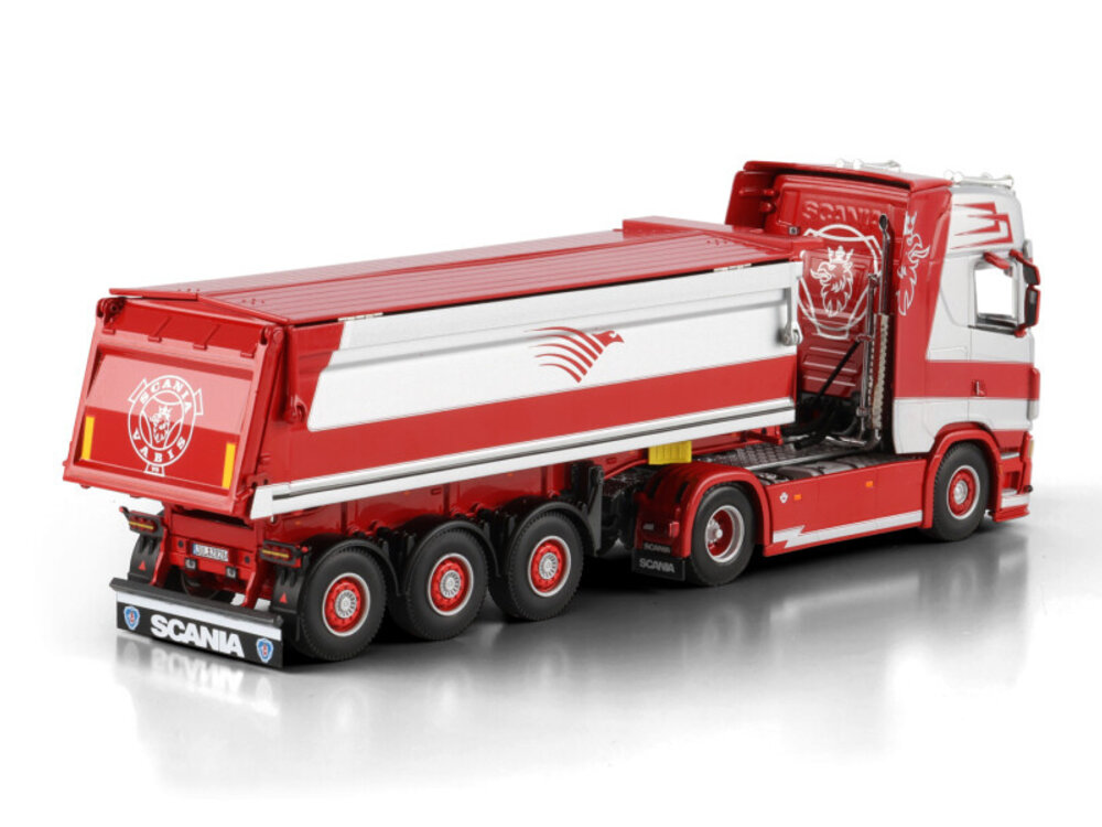 WSI WSI Scania S Highline 4x2 with 3-axle non steering  tipper trailer RALF ZORN