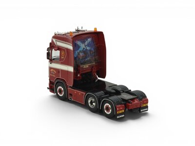 Tekno Tekno Scania Next Gen S580 Highline 6x2 JAMIE SCOTT (Packed in gift box)