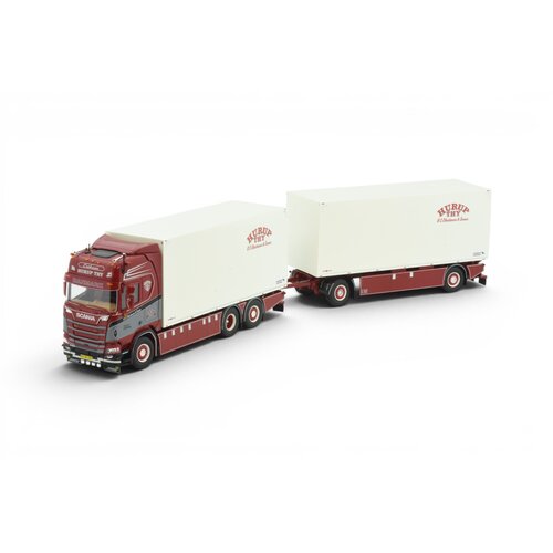 Tekno Tekno Scania NGR Highline 6x2 rigid truck with 2-axle trailer NC CHRISTENSEN