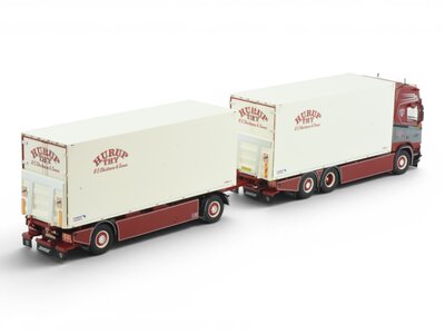 Tekno Tekno Scania NGR Highline 6x2 rigid truck with 2-axle trailer NC CHRISTENSEN
