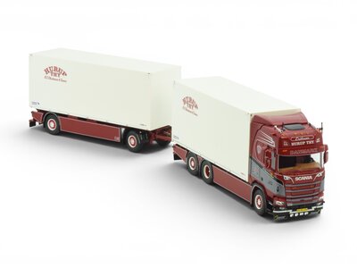 Tekno Tekno Scania NGR Highline 6x2 rigid truck with 2-axle trailer NC CHRISTENSEN