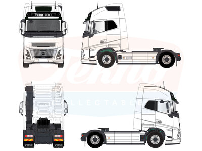 Tekno Tekno Volvo FH Aero Globetrotter XL TB VOLVO