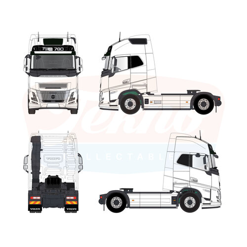 Tekno Tekno Volvo FH Aero Globetrotter XL TB VOLVO