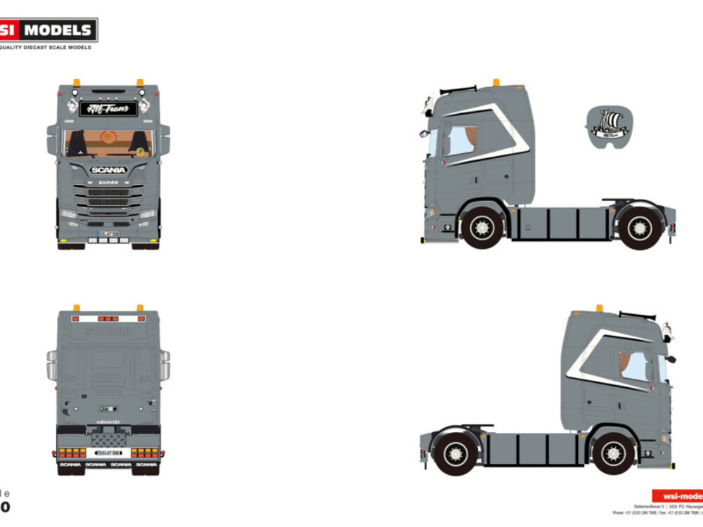 WSI WSI Scania S Highline 4x2 ALF-TRANS