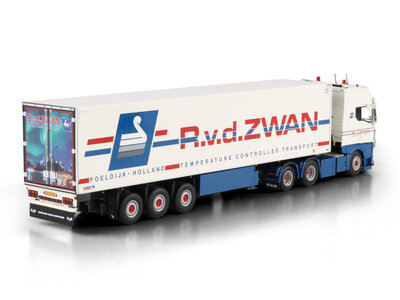 WSI WSI MAN TGX GX 6x2 with 3-axle reefer trailer  R. V.D. ZWAN